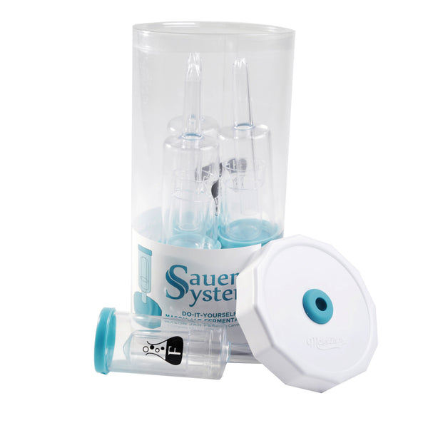 Sauer System - DIY Fermentation Airlock Kit <br> Set of 4 - Fermentology